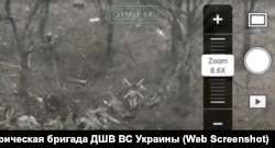 Скриншот с видео о пленении российских военных бойцами 79-й отдельной десантно-штурмовой Таврической бригады ДШВ ВС Украины